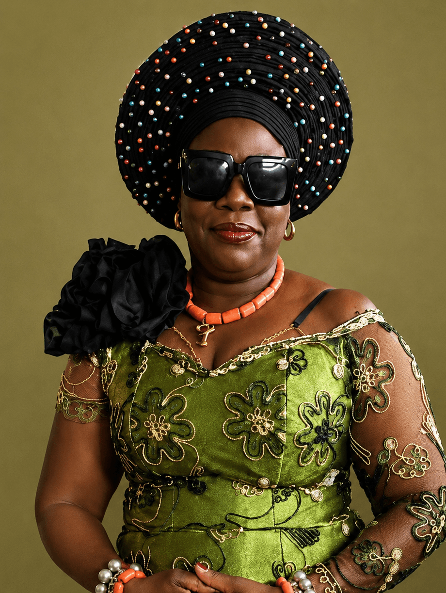 Portrait of Justina Osagie, Founder and CEO of SOCMI.