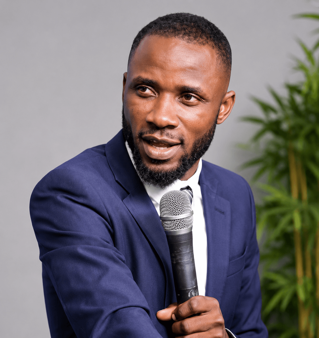 Portrait of Temitope Michael Arobadi, Director of Finance.
